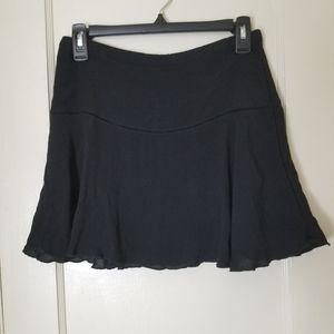 SUNDAY BEST black a line lined skirt back zipper 4
